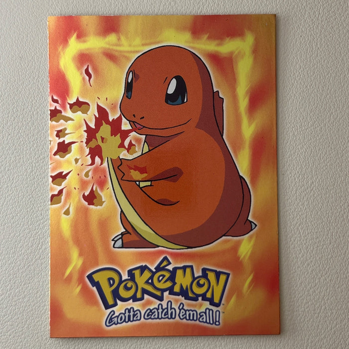 Charmander - Foil - 1999 Topps Pokemon The First Movie E4 of 12