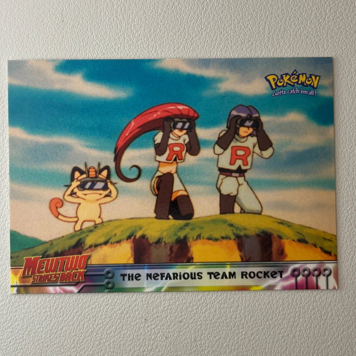The Nefarious Team Rocket - 1999 Topps Pokemon The First Movie 12