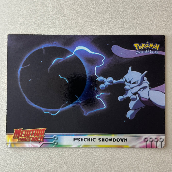 Psychic Showdown - Foil - 1999 Topps Pokemon The First Movie 33
