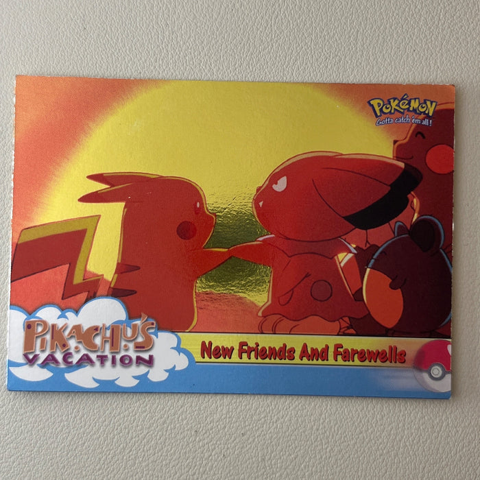 New Friends And Farewells - Foil - 1999 Topps Pokemon The First Movie 59