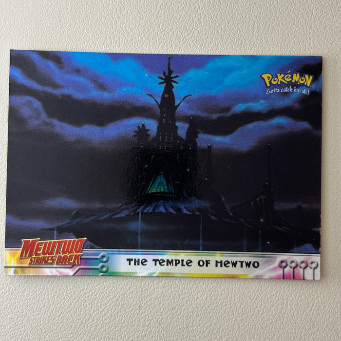 The Temple Of Mewtwo - Foil - 1999 Topps Pokemon The First Movie 18