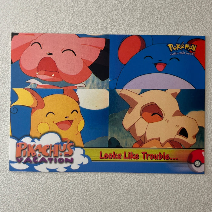 Looks Like Trouble... - 1999 Topps Pokemon The First Movie 44