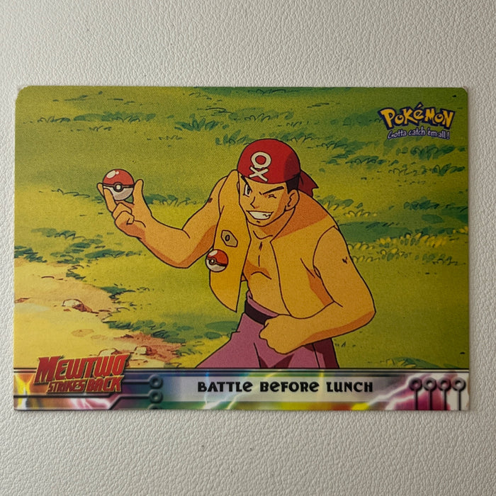 Battle Before Lunch - 1999 Topps Pokemon The First Movie 10