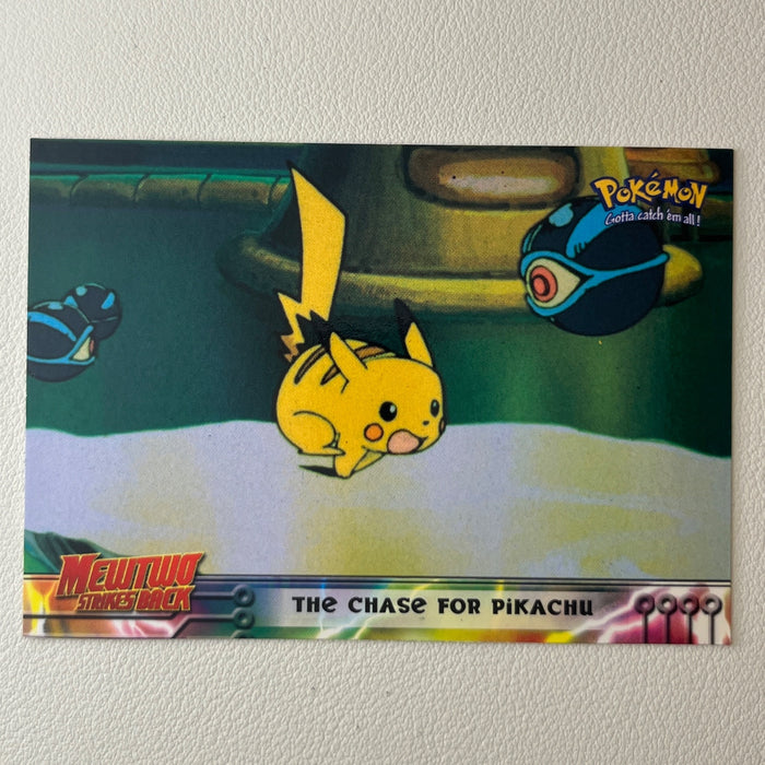 The Chase For Pikachu - 1999 Topps Pokemon The First Movie 28