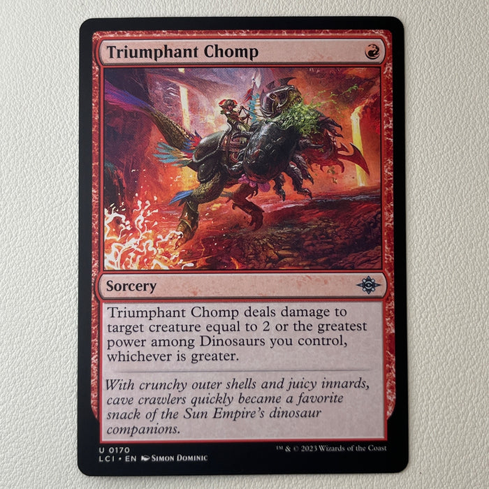 Triumphant Chomp - The Lost Caverns of Ixalan 0170