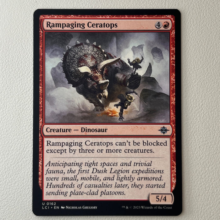Rampaging Ceratops - The Lost Caverns of Ixalan 0162