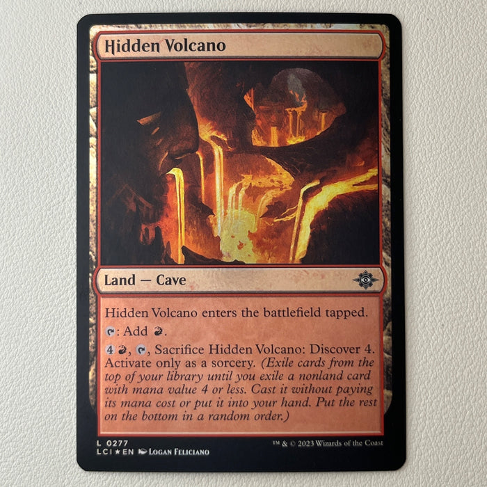 Hidden Volcano - Foil - The Lost Caverns of Ixalan 0277