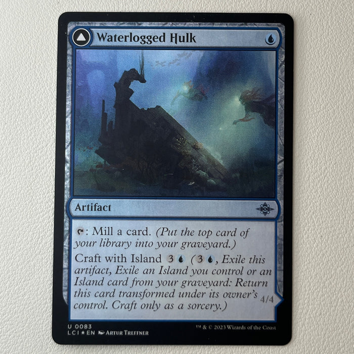 Waterlogged Hulk - Foil - The Lost Caverns of Ixalan 0083