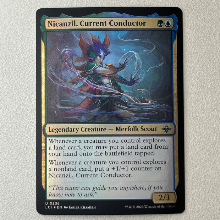 Nicanzil, Current Conductor - Foil - The Lost Caverns of Ixalan 0236