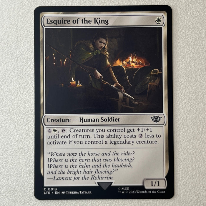 Esquire of the King - The Lord of the Rings: Tales of Middle-earth 0013