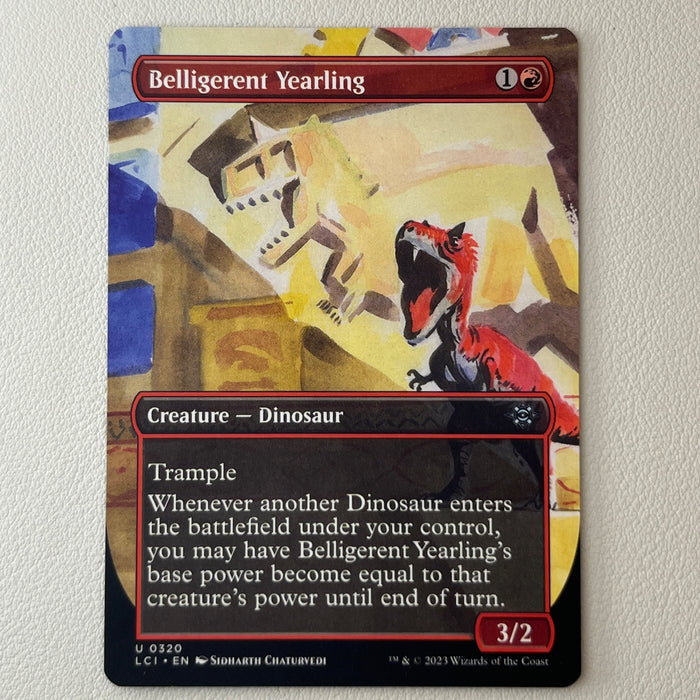 Belligerent Yearling - The Lost Caverns of Ixalan 0320