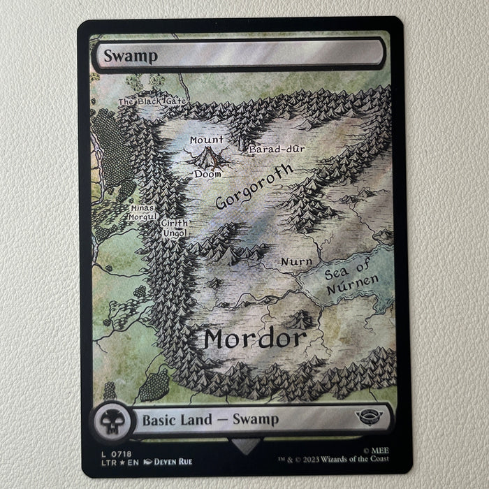 Swamp - Foil - The Lord of the Rings: Tales of Middle-earth 0718
