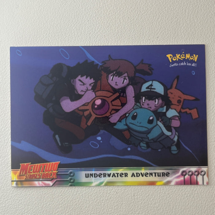Underwater Adventure - 1999 Topps Pokemon The First Movie 17
