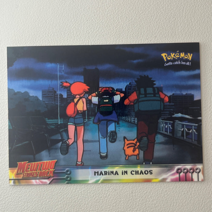 Marina in Chaos - 1999 Topps Pokemon The First Movie 14