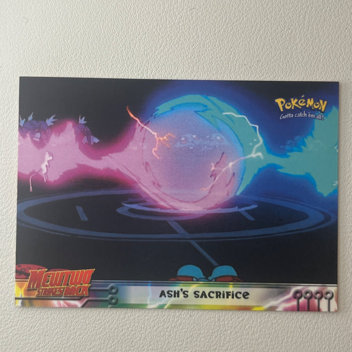 Ash's Sacrifice - 1999 Topps Pokemon The First Movie 36