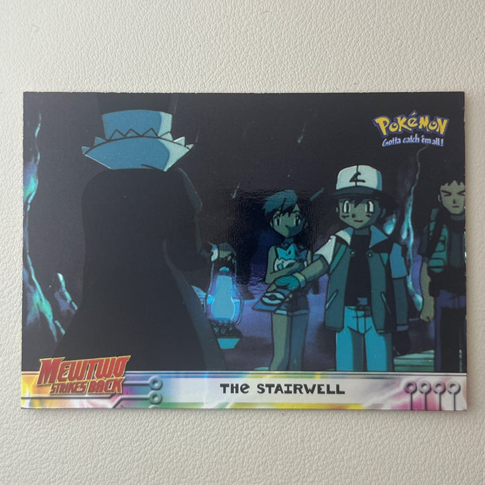 The Stairwell - Foil - 1999 Topps Pokemon The First Movie 19