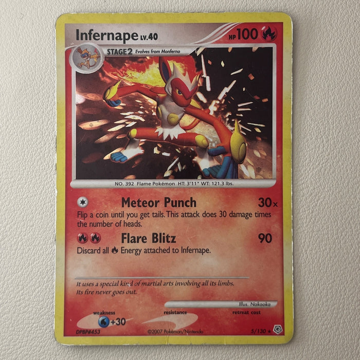 Infernape - Cosmos Holo - Diamond & Pearl 5/130