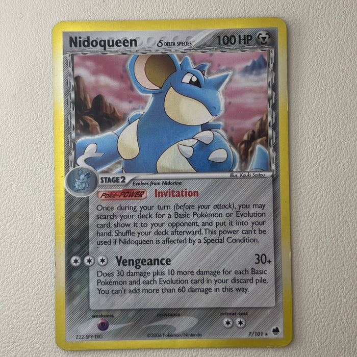 Nidoqueen δ - Holo - EX Dragon Frontiers 7/101