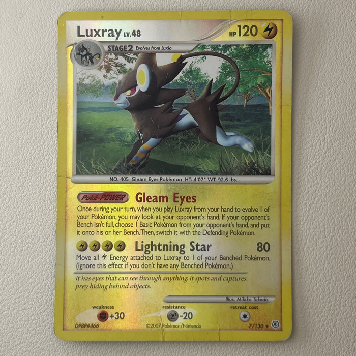 Luxray - Reverse Holo - Diamond & Pearl 7/130