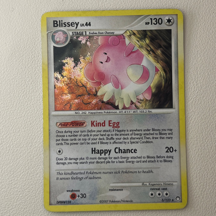 Blissey - Cosmos Holo - Mysterious Treasures 5/123