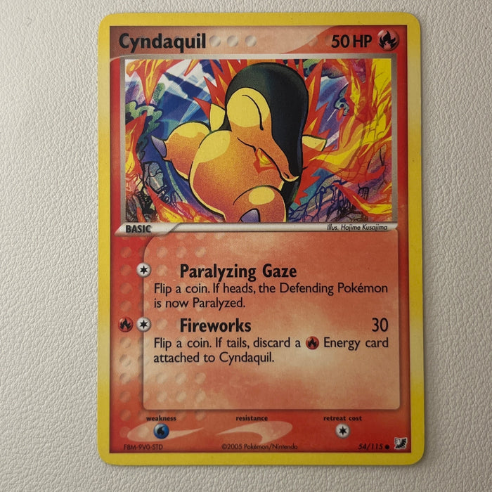 Cyndaquil - EX Unseen Forces 54/115