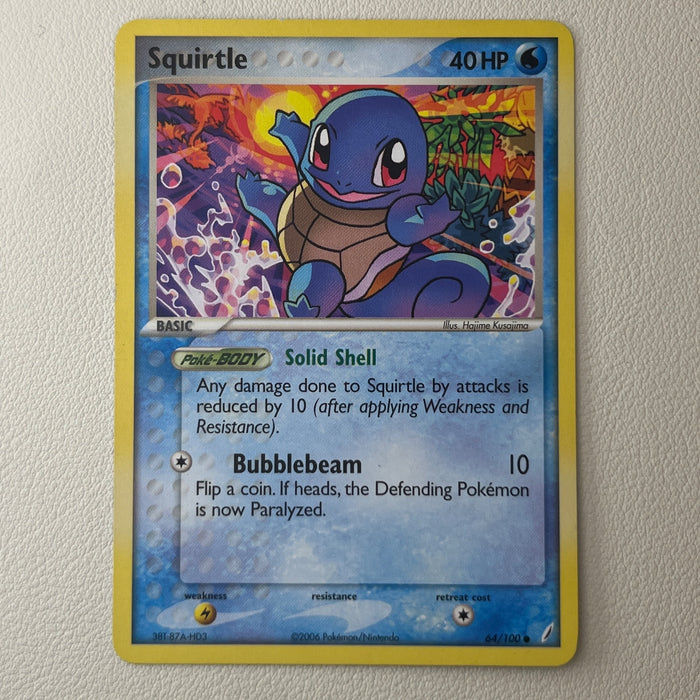 Squirtle - EX Crystal Guardians 64/100