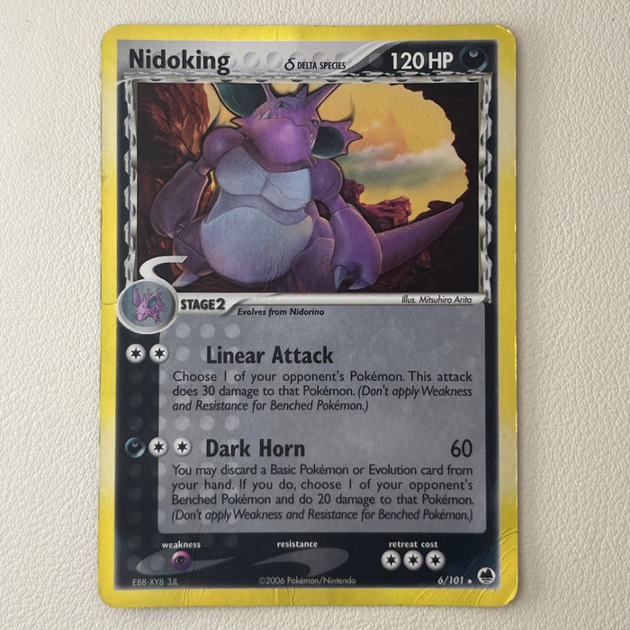 Nidoking δ - Holo - EX Dragon Frontiers 6/101