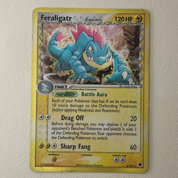 Feraligatr δ - Holo - EX Dragon Frontiers 2/101