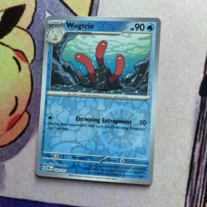 Wugtrio - Reverse Holo - Obsidian Flames 059/197