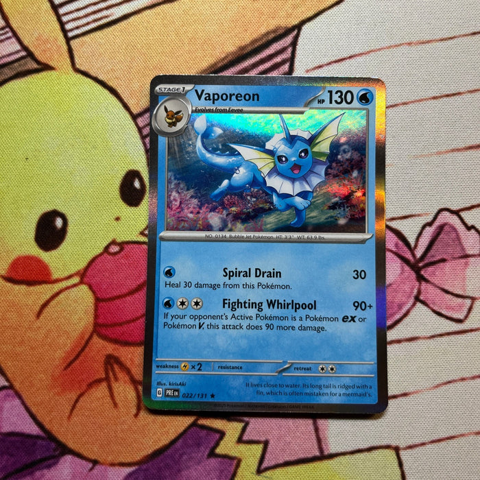 Vaporeon - Holo - Prismatic Evolutions 022/131