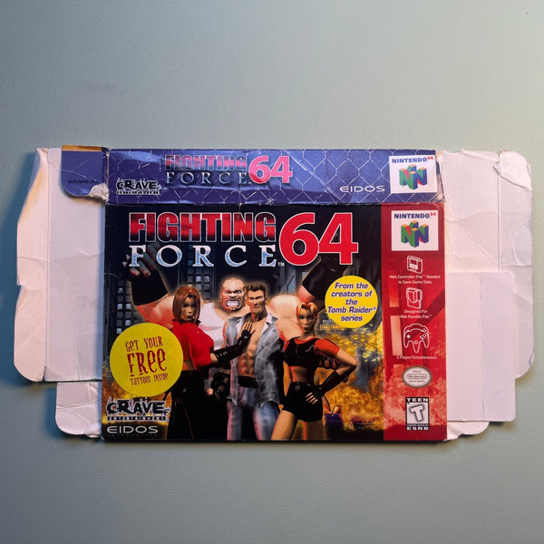 Fighting Force 64 box photo 1