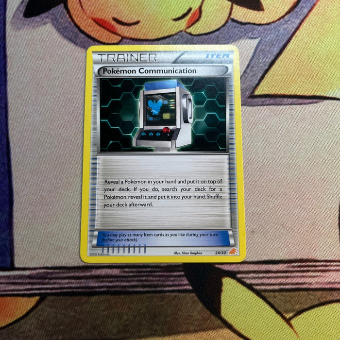 Pokemon Communication (Excadrill) - BW Trainer Kit: Excadrill & Zoroark 24/30