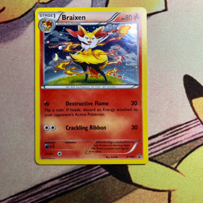 Braixen - Cosmos Holo - XY Black Star Promos XY161