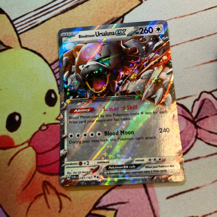 Bloodmoon Ursaluna ex - Holo - Twilight Masquerade 141/167