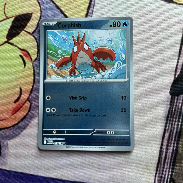 Corphish - Reverse Holo - Mega Evolution 033/132
