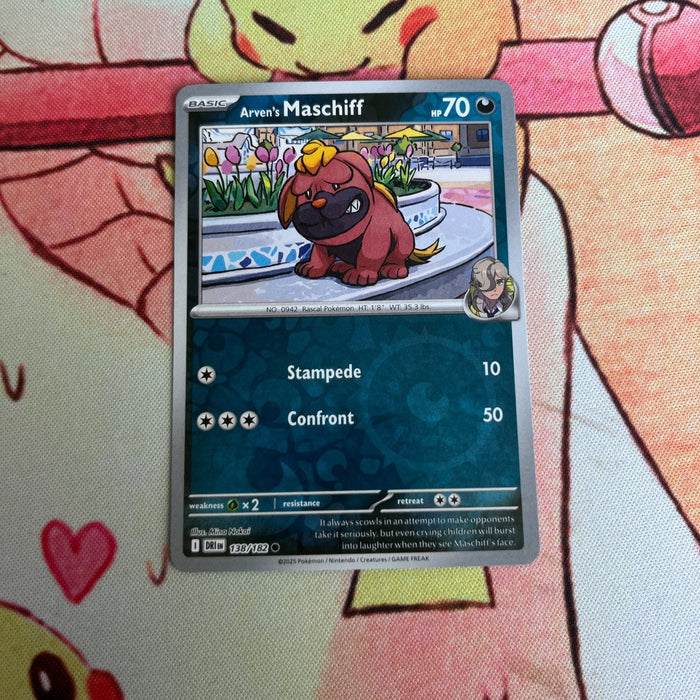 Arven's Maschiff - Reverse Holo - Destined Rivals 138/182
