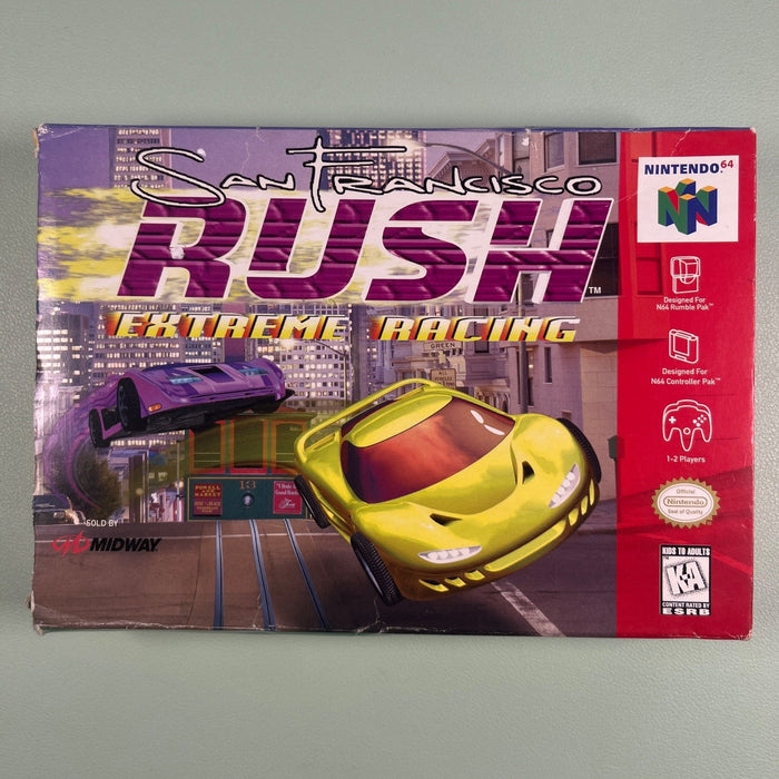 San Francisco Rush Extreme Racing N64 Original Box Only - No Game