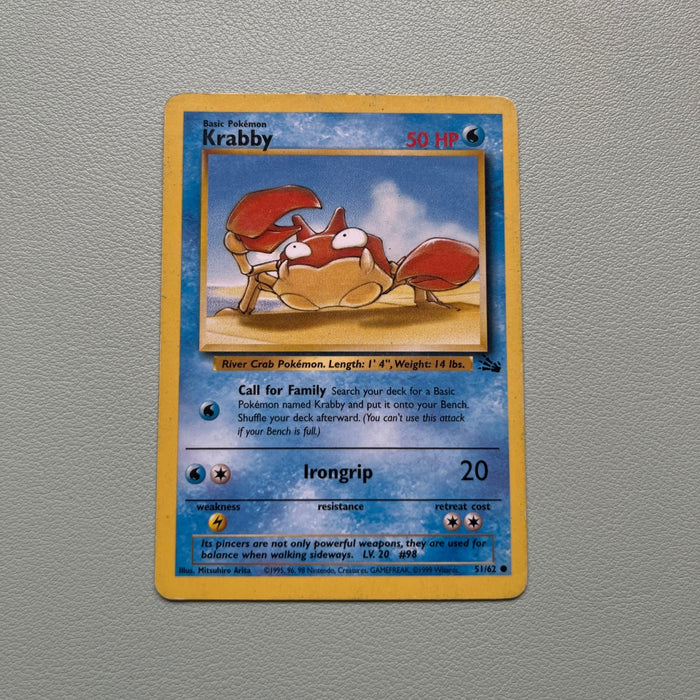 Krabby - Fossil 51/62