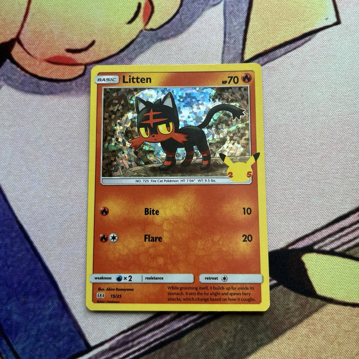 Litten - Holo - McDonald's Collection 2021 15/025