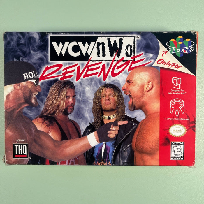 WCW vs nWo Revenge N64 Nintendo 64 Original Box Only - No Game