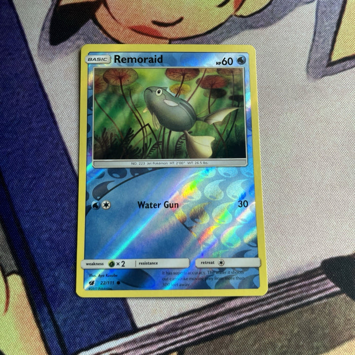 Remoraid - Reverse Holo - Crimson Invasion 22/111
