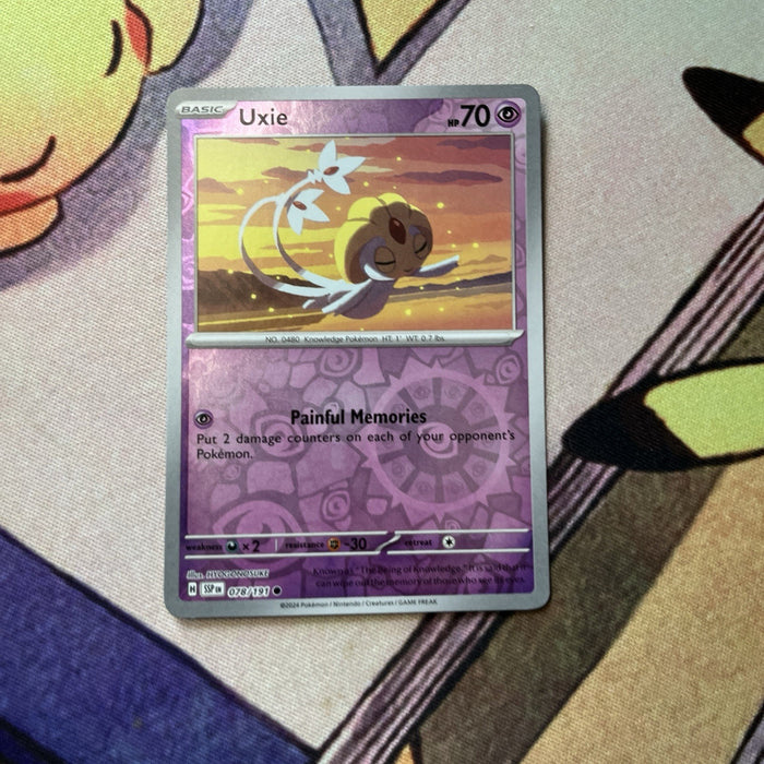 Uxie - Reverse Holo - Surging Sparks 078/191