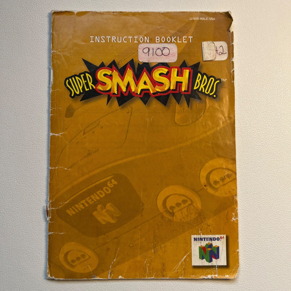 Super Smash Bros. manual photo 1
