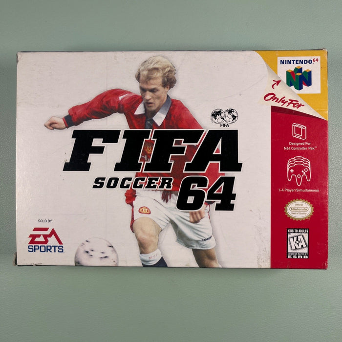 FIFA Soccer 64 N64 Nintendo 64 Original Box Only - No Game