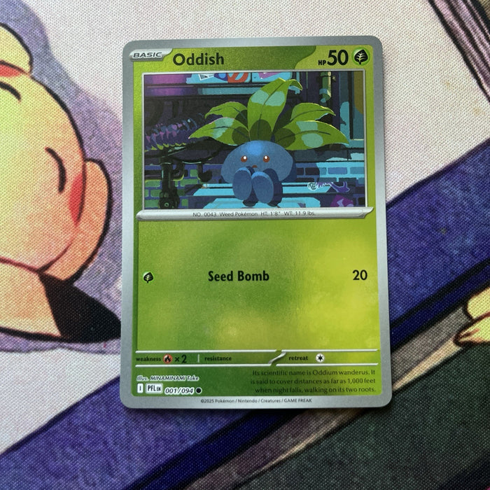 Oddish - Reverse Holo - Phantasmal Flames 001/094
