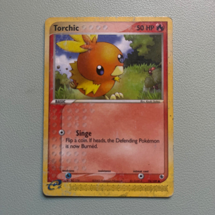 Torchic - Ruby & Sapphire 74/109