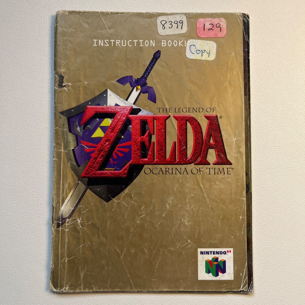 The Legend of Zelda: Ocarina of Time manual photo 1