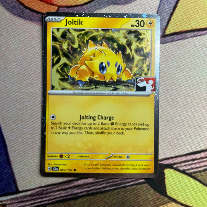 Joltik - Cosmos Holo - Play! Prize Pack Stamp - Stellar Crown 050/142