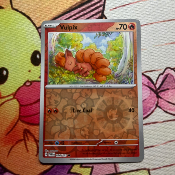 Vulpix - Reverse Holo - Twilight Masquerade 026/167