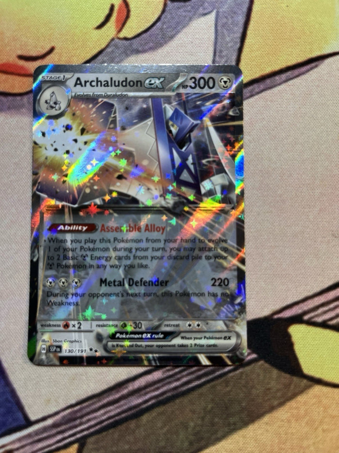 Archaludon ex - Holo - Surging Sparks 130/191